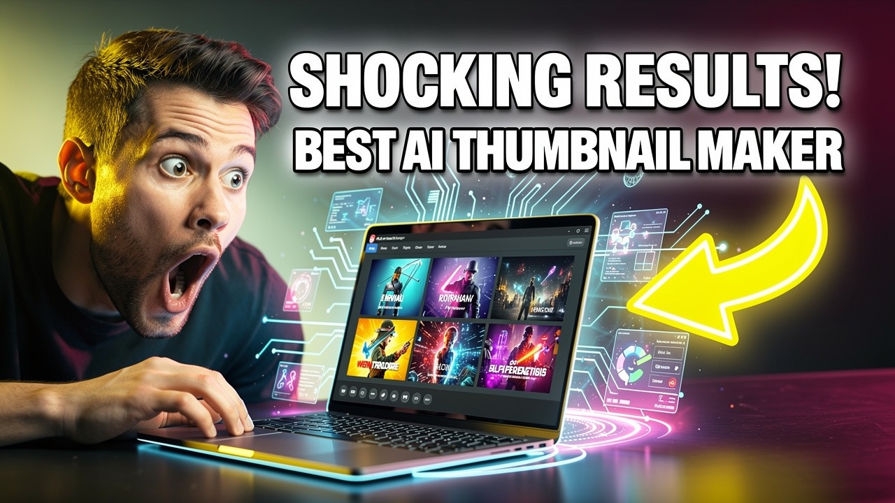 I Tested This AI Thumbnail Maker — The Results Shocked Me! (Thumbnailmakerr Review)