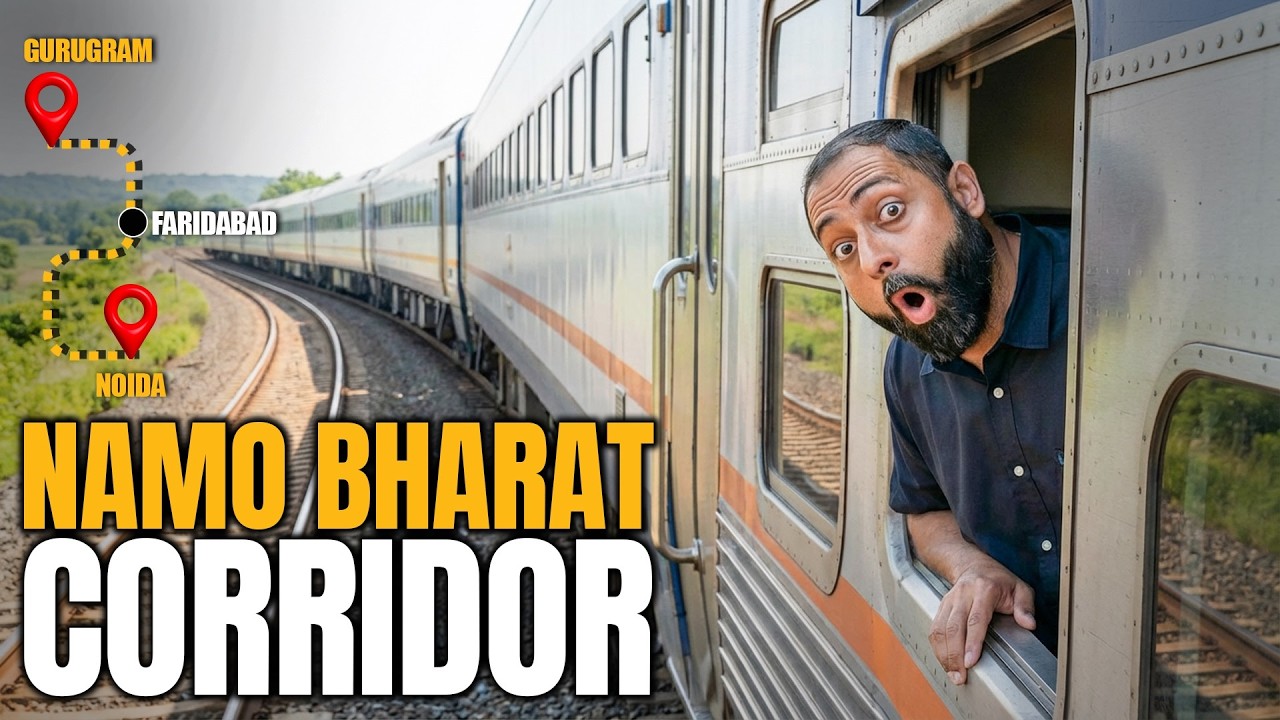Namo Bharat Corridor: NCR&rsquo;s Game Changer! 🚀 Gurugram-Faridabad-Noida RRTS Explained