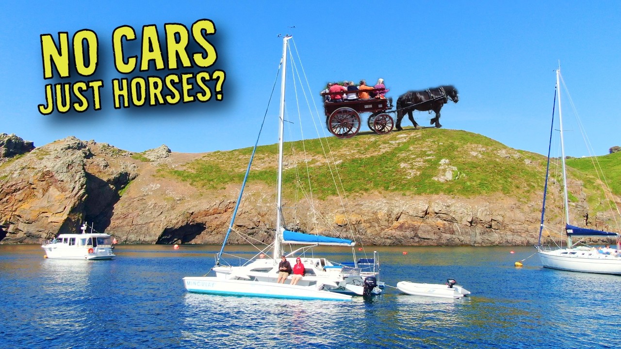 SAILING to SARK an Island You Can Only Get to By BOAT! | Ep.161