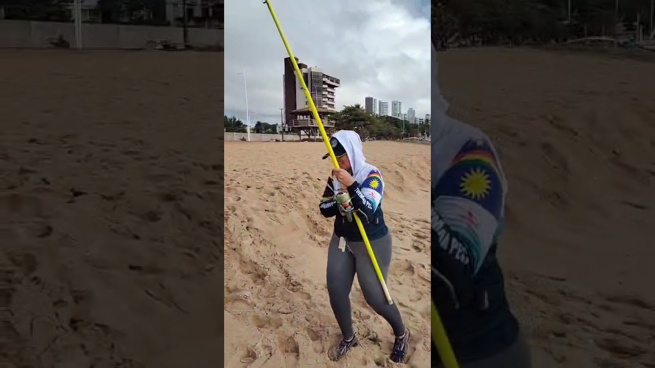 pescaria de xaréu na praia de boa viagem
