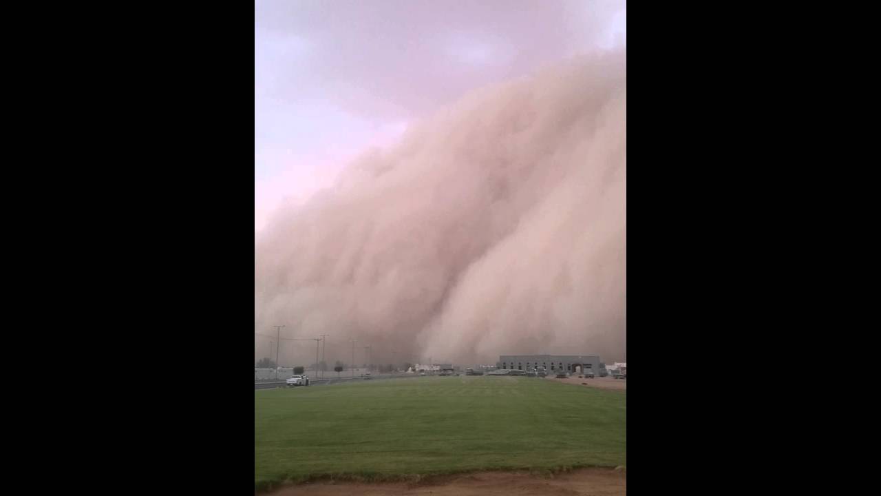 Sandstorm at tabarjal