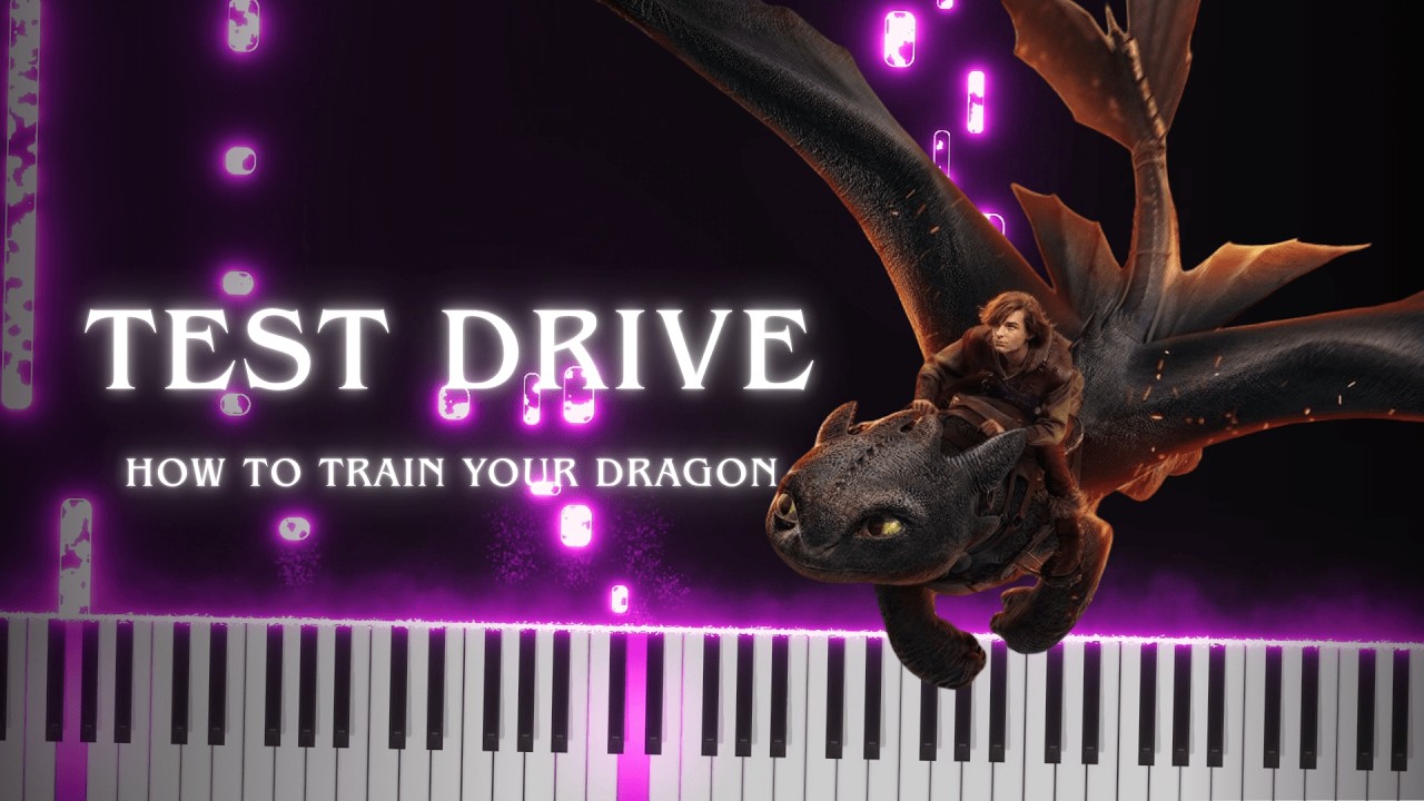 How to Train Your Dragon - Test Drive (Piano Cover)