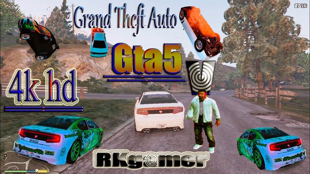💥💐 #GTA5 💫 STAND THE JUMP 🎉 # FRANKLY full video 💦🌹#RKGAMER