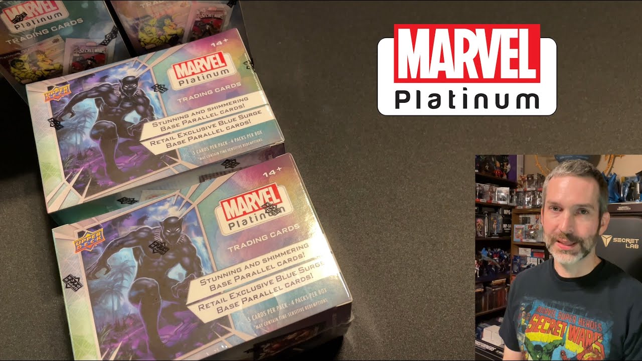The best retail Marvel trading card product in years | Marvel Platinum Blaster Boxes