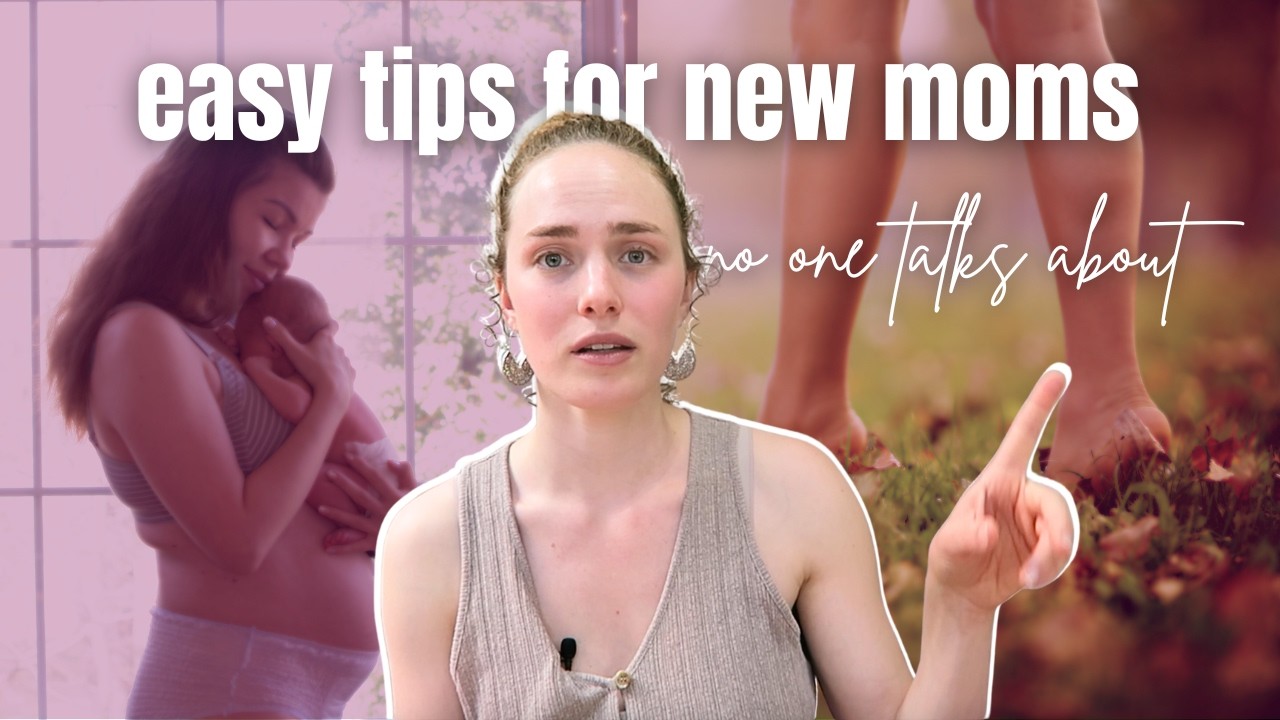 5 easy, free & accessible practices for Post-Partum recovery