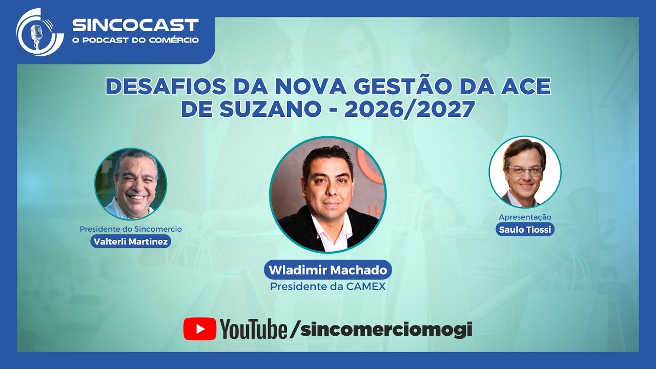 Sincocast: Entrevista com Cristiano Homan, Presidente da Associação Comercial de Suzano