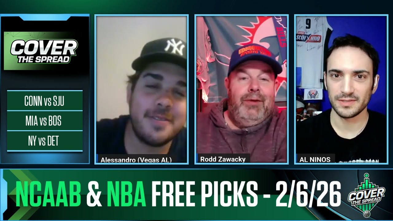 NCAAB & NBA Picks and Predictions 2/6/26 | Odds Breakdown & Best Plays | Sharp Picks & Analysis