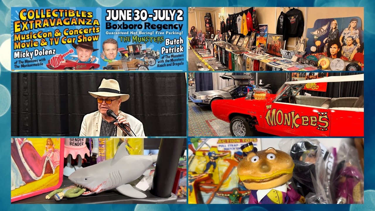 Northeast Collectibles Extravaganza & Music Con 2023 (Summer Edition) Boxboro MA- D Tour 281 7/1/23