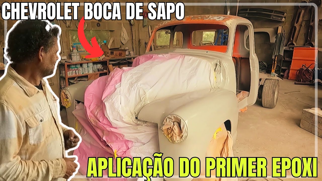 CHEVROLET BOCA DE SAPO FURACÃO| APLICAÇÃO DE PRIMER EPOXI