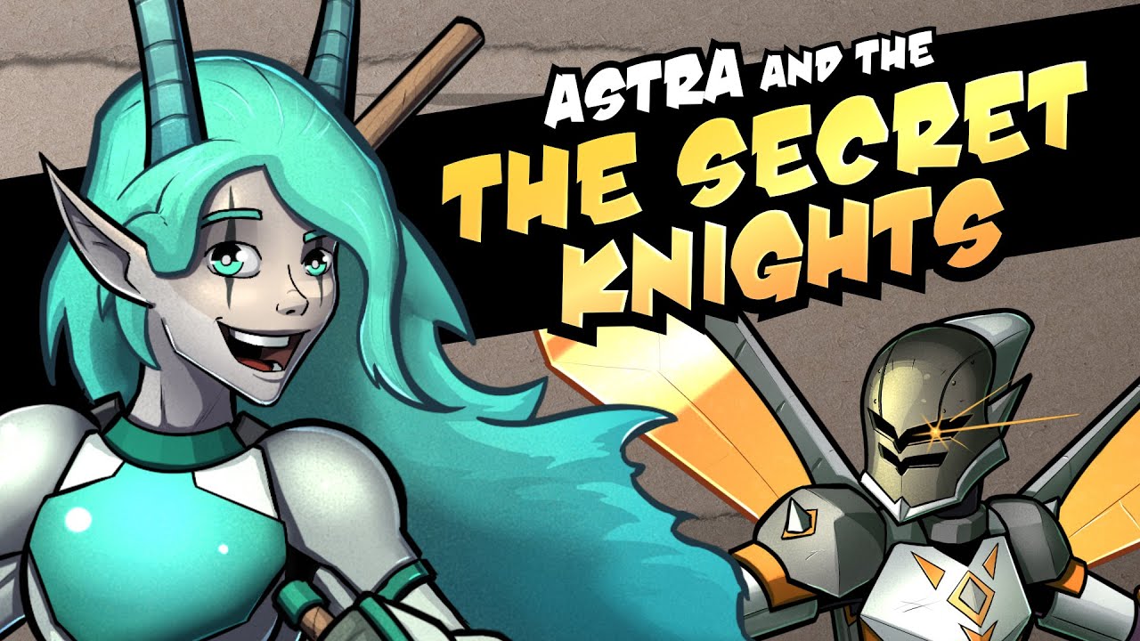 Astra and the Secret Knights (A PopCross Original Story & Speedpaint)
