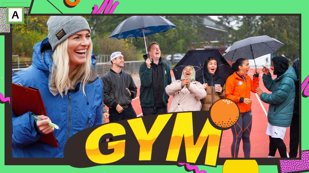 EP8: GYM! Hvem får KARAKTEREN 6 i GYM? Se den våte UTEGYM-FINALEN!!