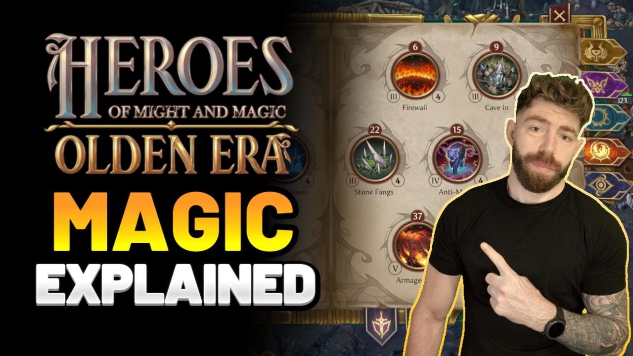 Everything You NEED To Know About Magic In Heroes of Might and Magic: Olden Era