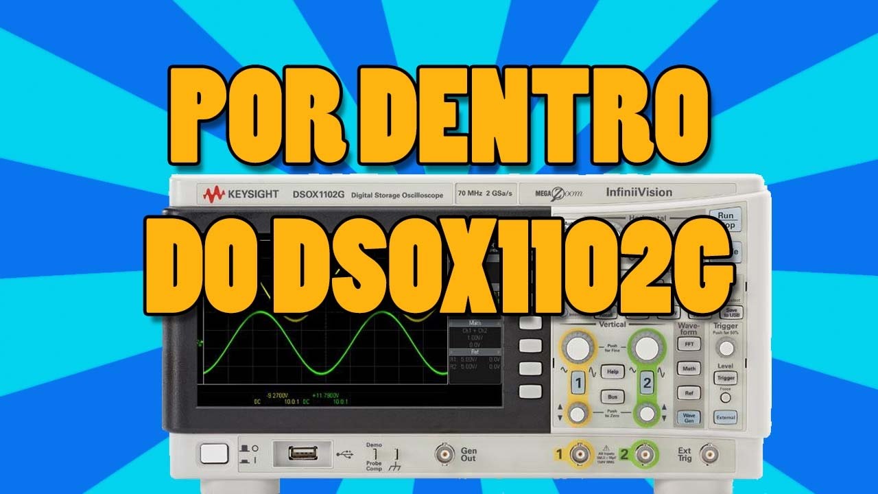 Novo osciloscópio da Keysight DSOX1000