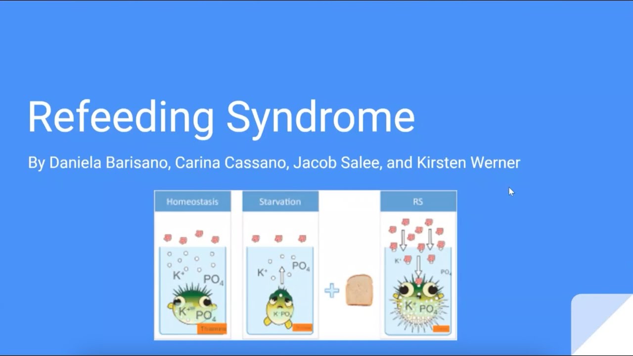 Refeeding Syndrome & the Role of the Pharmacist