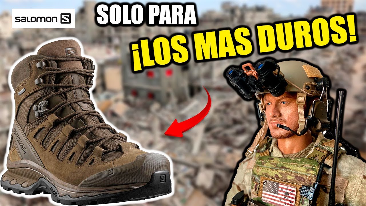 ¡LAS FUERZAS ESPECIALES LAS USAN! 😈🔥 | Salomon Quest 4D GTX Forces 2