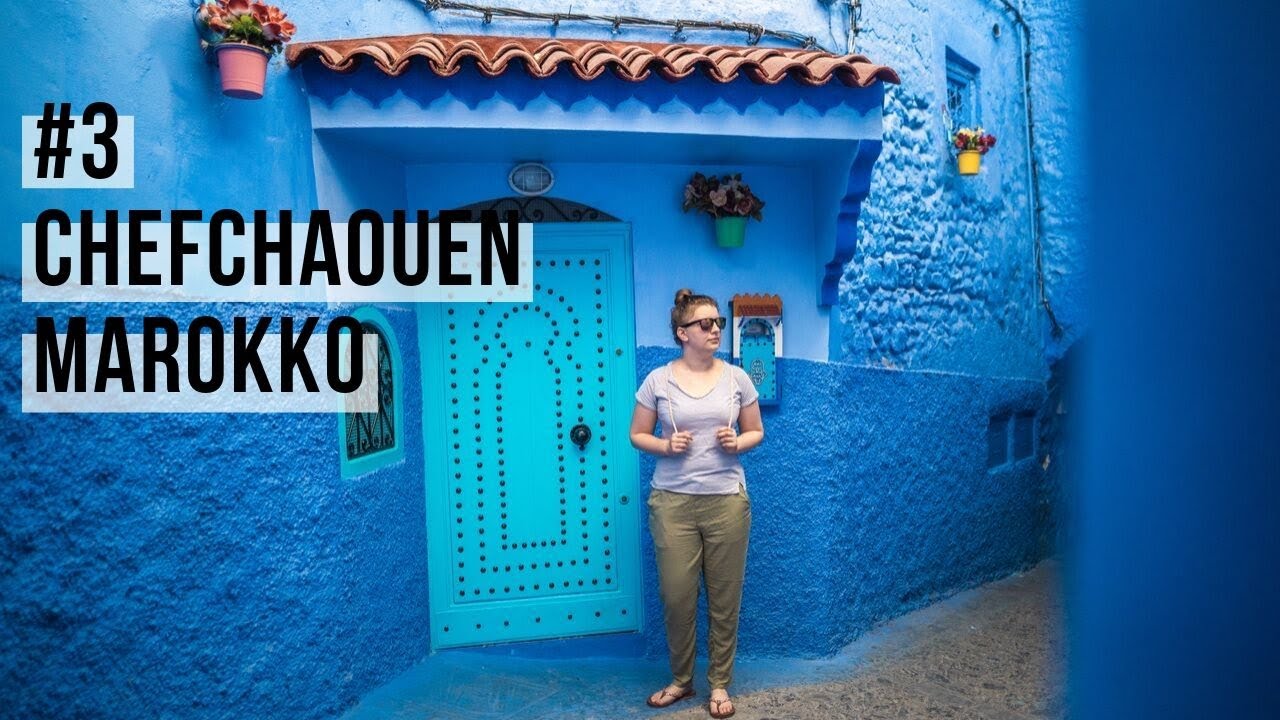 Die blaue Stadt und ein Esel! Chefchaouen, Marokko | Weltreise Vlog #003