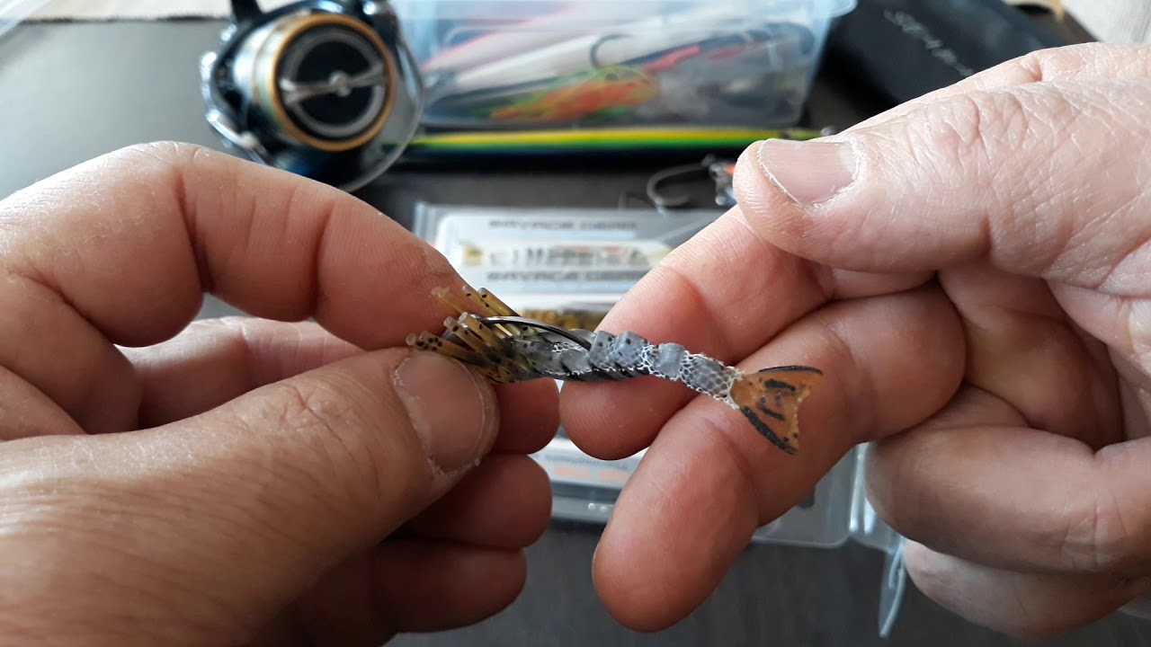 Savage gear silikon karides tanıtımı.