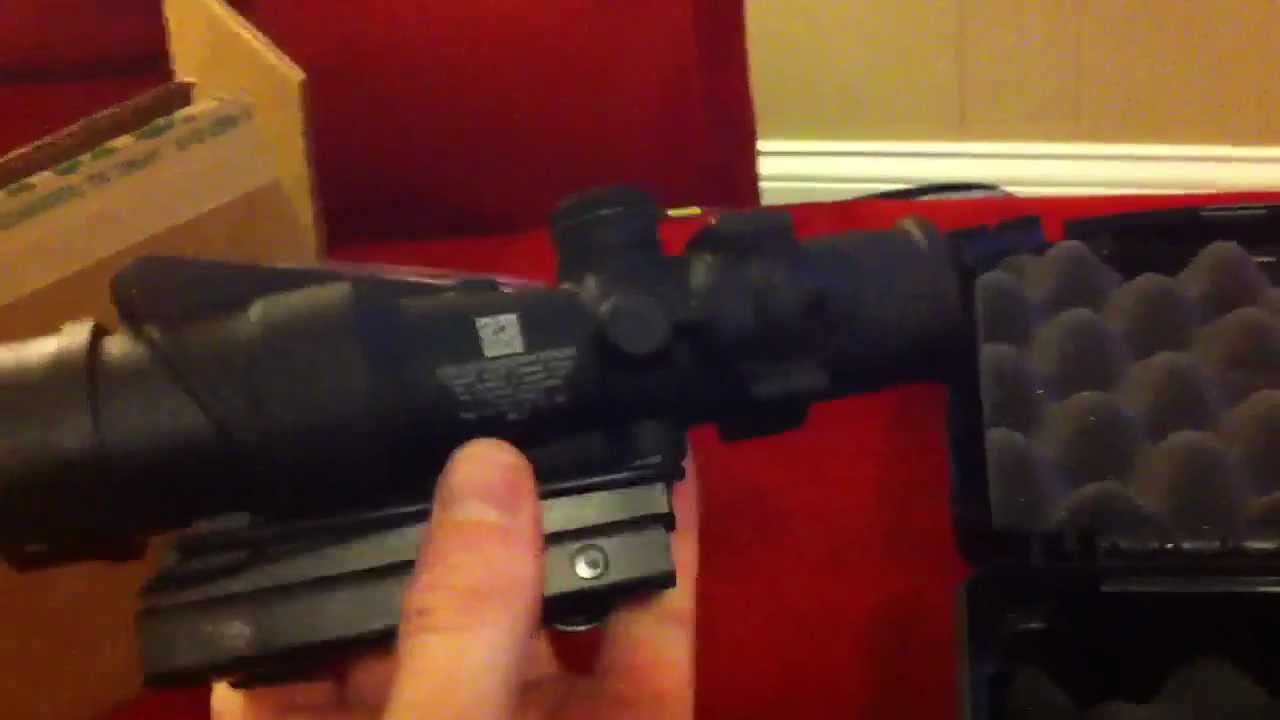 Trijicon  ACOG TA31RCO-M4CP 4x32 USMC Unboxing AR