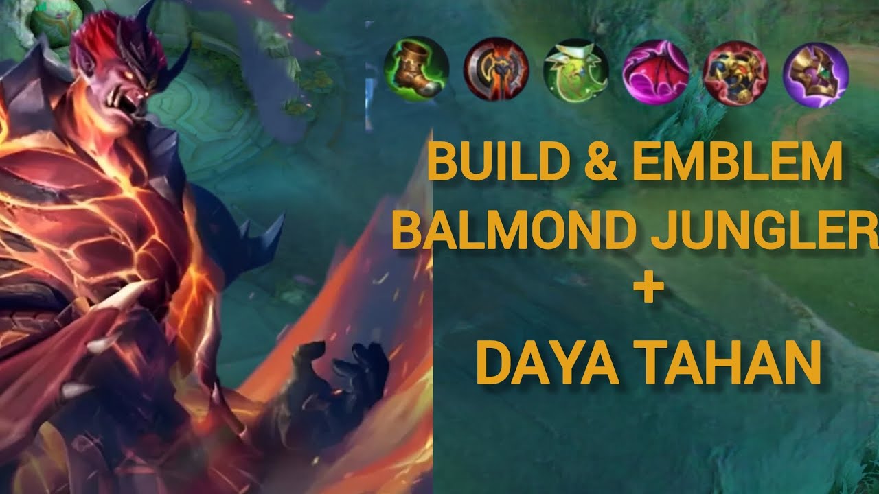 BALMOND JUNGLER! LIFESTEAL + DAYA TAHAN! 