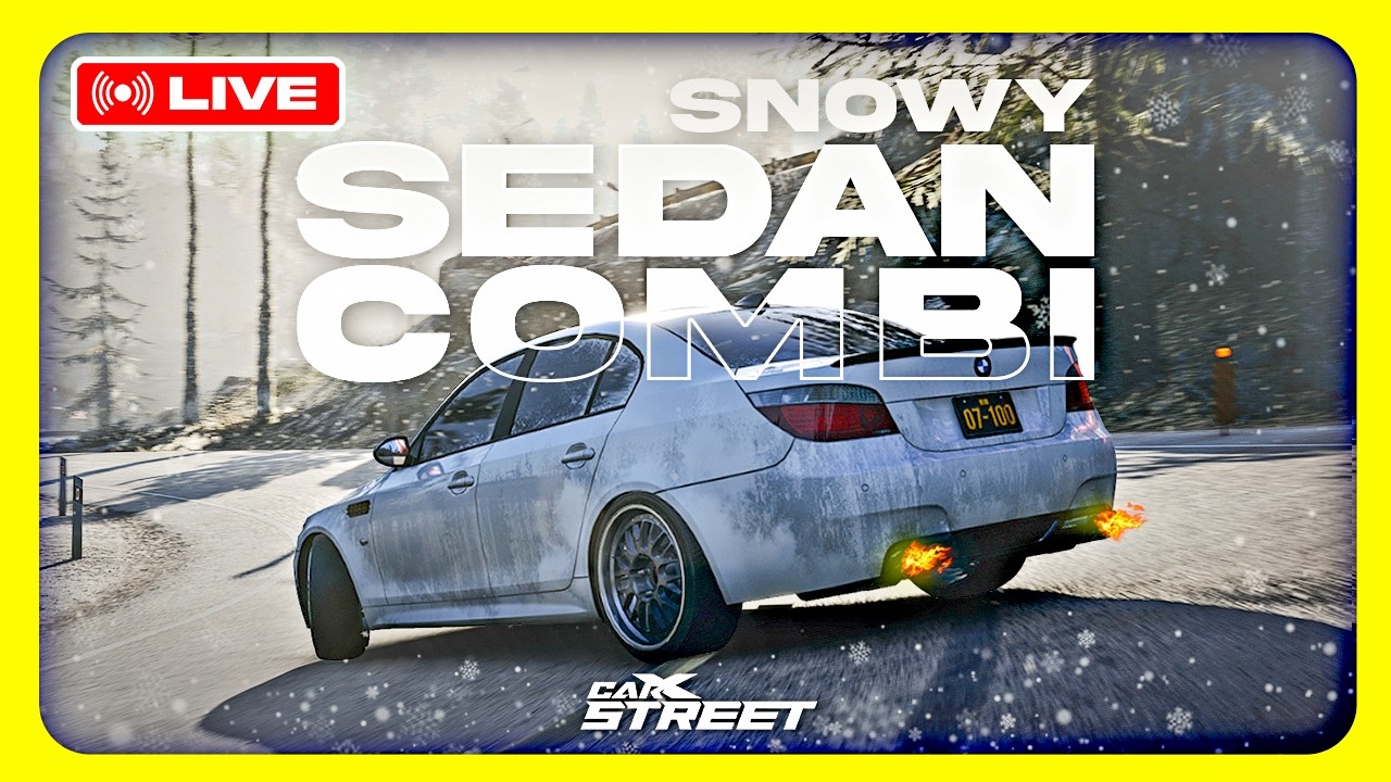 🔴SEDAN & COMBI! ❄️ CAR X STREET MEET! 🚗 NAŽIVO!