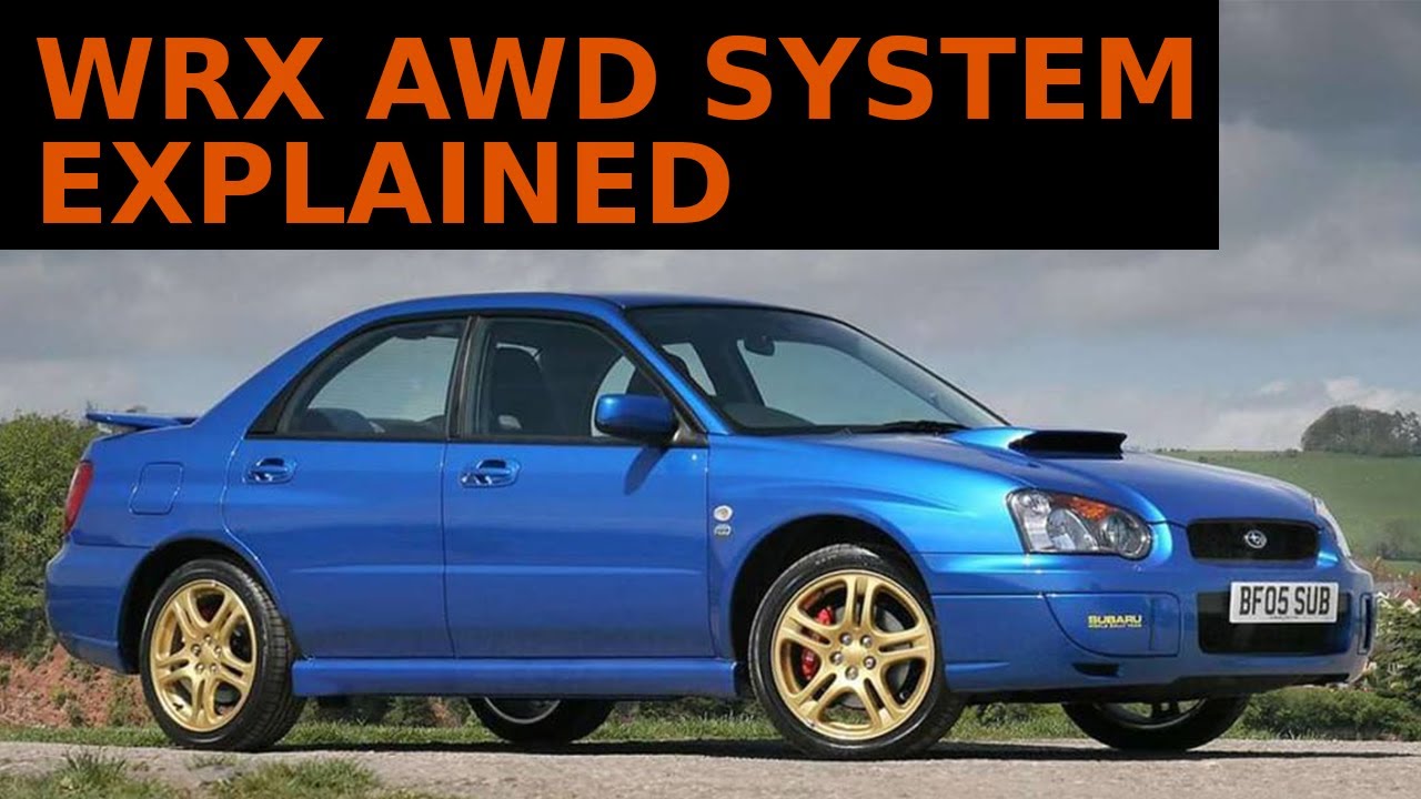 Как работает система полного привода Impreza WRX