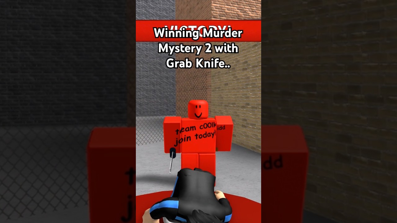 Grab Knife in MM2.. 