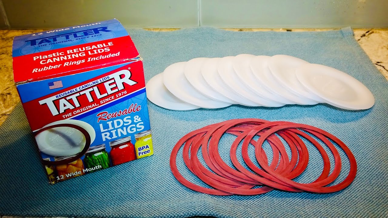 Tattler Reusable Canning Lids - Instructional