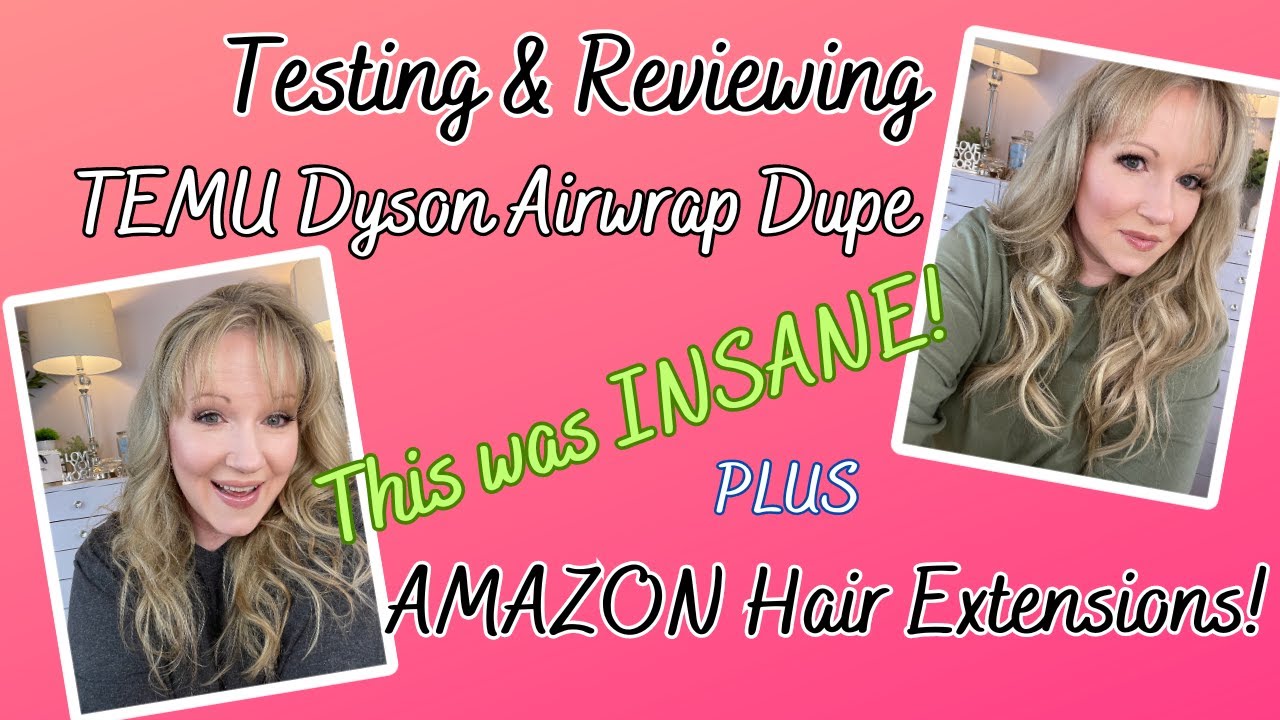 ОБЗОР ТЕМУ DYSON AIRWRAP DUPE / Я НЕ МОГУ ПОВЕРИТЬ, ЧТО Я ЭТО СДЕЛАЛА, ПЛЮС ПРИМЕРКА НАРАЩИВАНИЯ ...