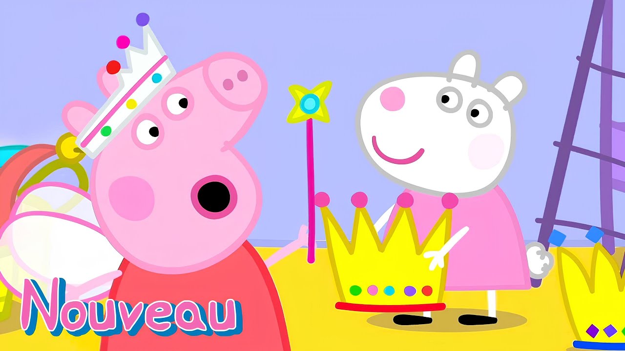 Peppa Pig 🏰 La Journée de la Princesse ✨ Les Plus Belles Histoires Royales | Dessins Animés