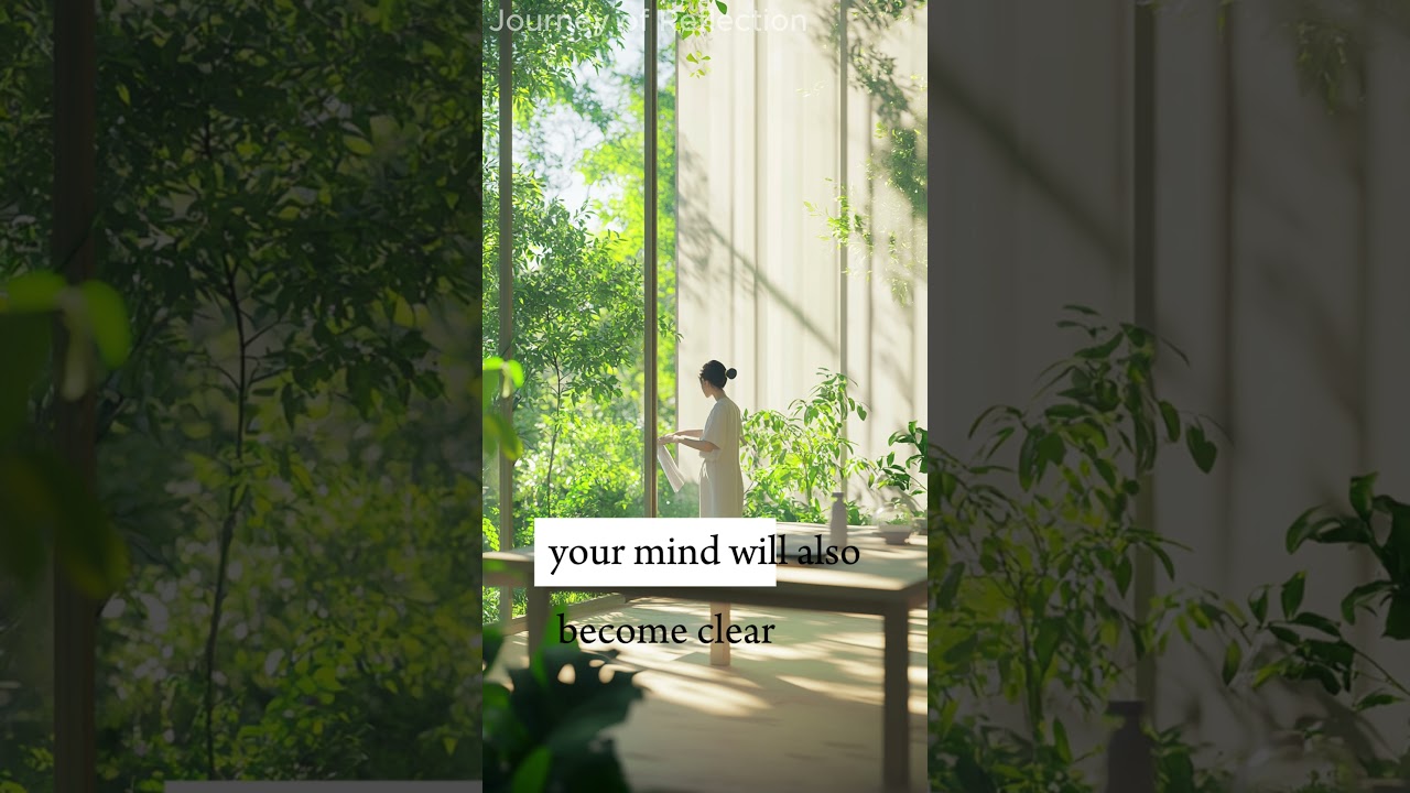 Mindful Cleaning: Find Peace & Purpose in Every Chore 🧹 #shorts