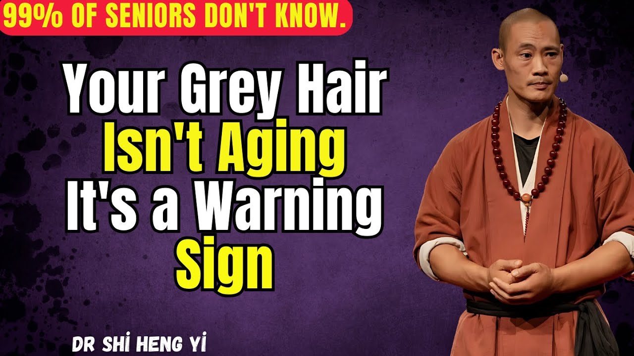 Grey Hair Is NOT Inevitable – The 3 “Missing Nutrients” No One Talks About | Shi Heng Yi