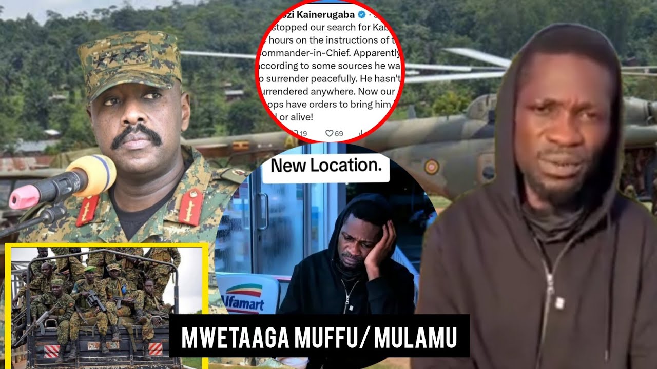 Breaking News!! GEN MUHOOZI ADUMIDDE BOBIWINE MWAGALA MUFFU MU 24HRS I BOBIWINE AMUSEKEREDDE