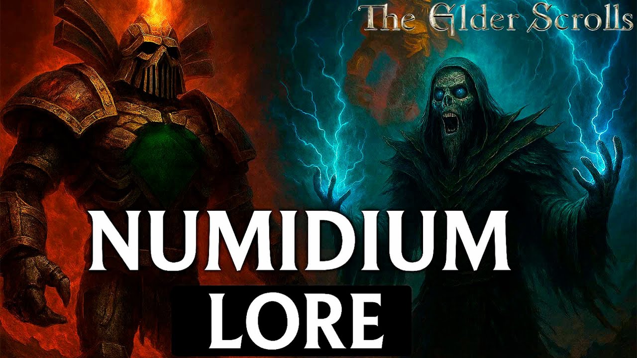 NUMIDIUM: El Dios de Bronce que Destruy&oacute; el Tiempo | Lore Completo de The Elder Scrolls