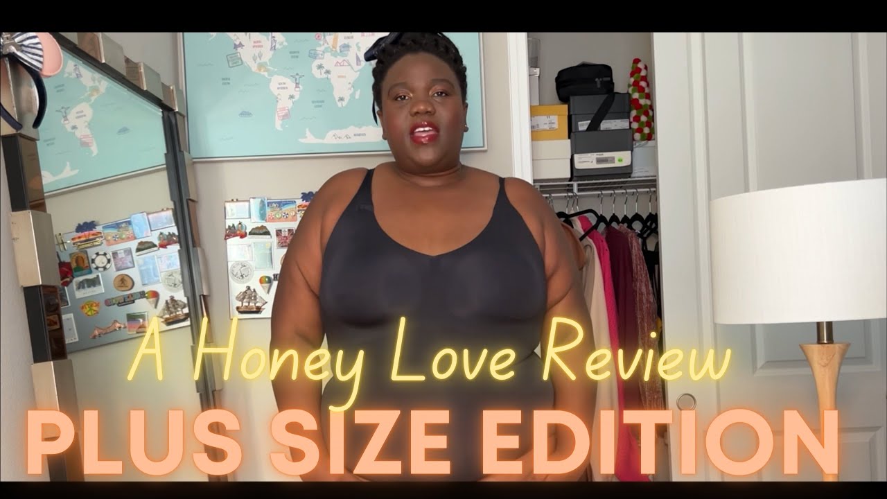 Honey Love Shape wear Plus Size Review | Bodysuits & Cross Over Bra | Promo Code in Desc