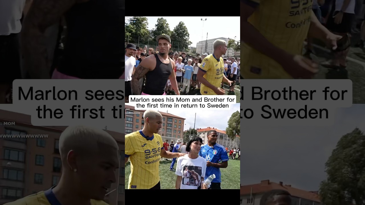 Marlon returns to Sweden and sees his Mom and Brother for the 1st time in 6 months #marlon #sweden