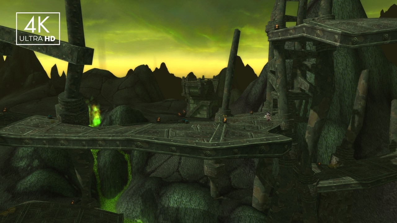 the infernal fires beneath the shadows... (The Deathforge music & ambience)