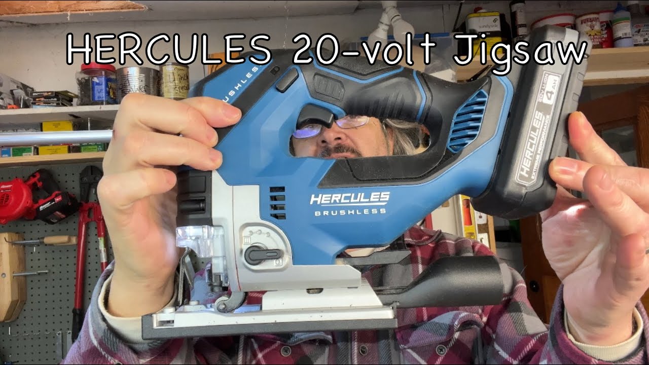Лобзиковая пила HERCULES на 20 вольт - продолжение