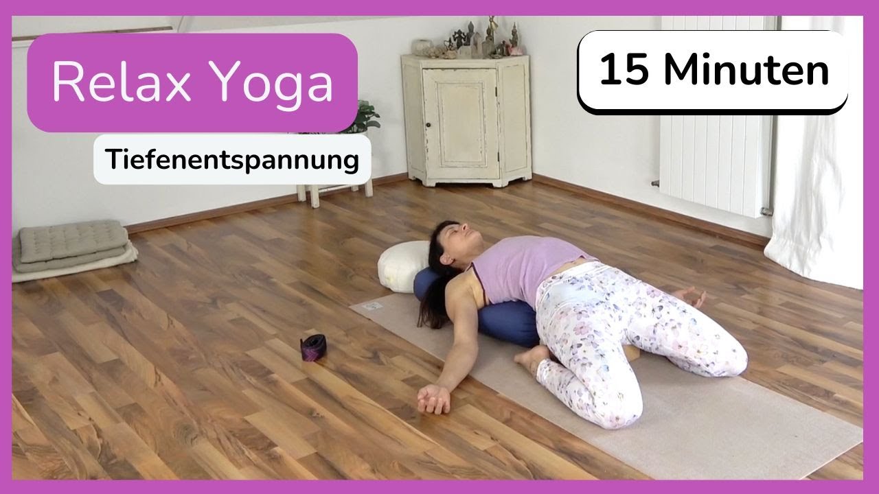 Relax Yoga Auszeit: In 15 Min zurück zur Mitte.