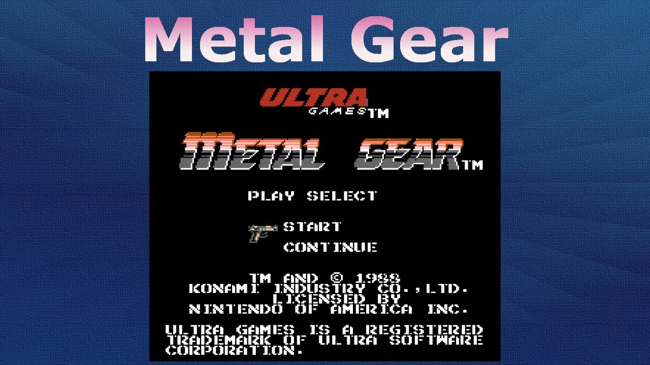 Проходження Metal Gear (NES, NTSC-U) | Оригінальна NES | Граю вперше | Ч.1
