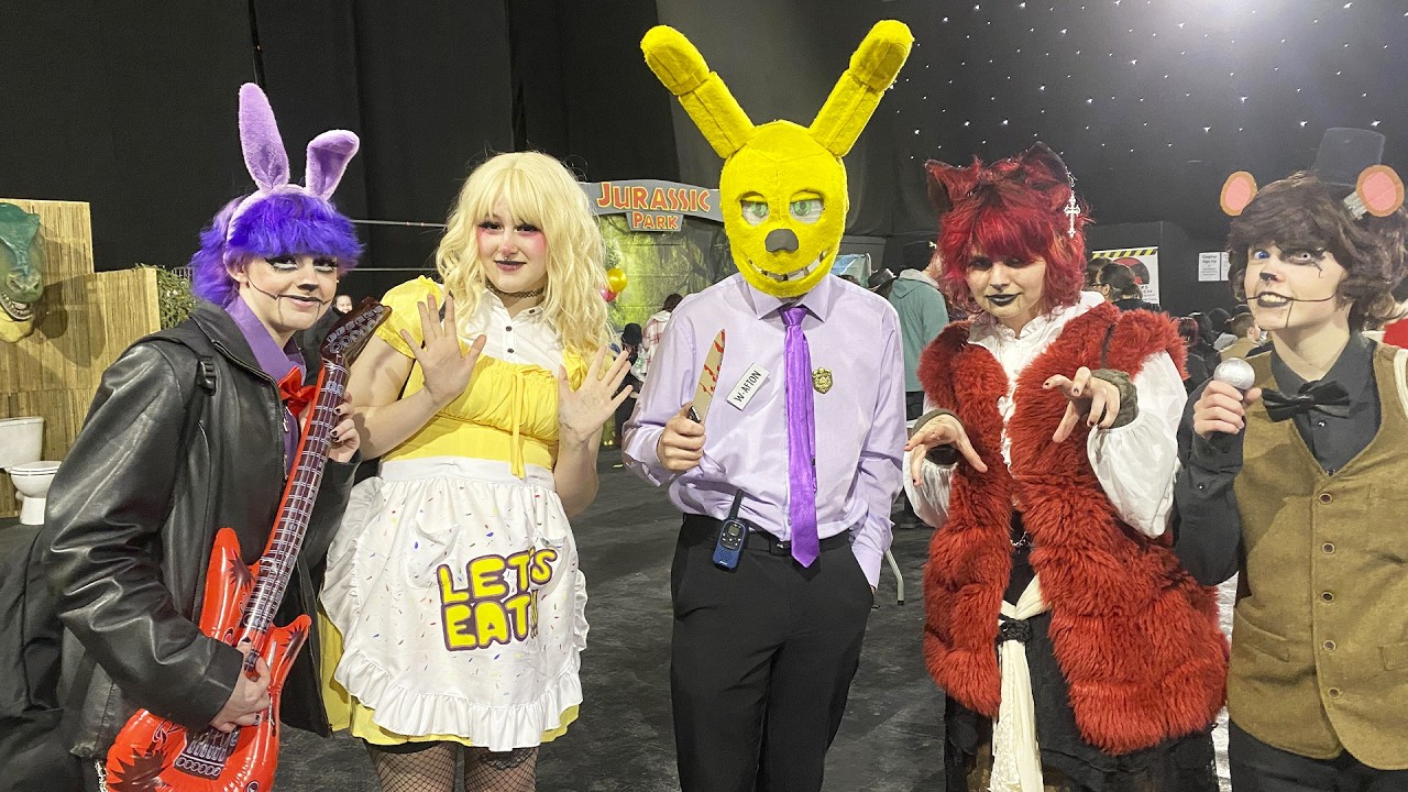 FNAF in Real Life? 🎵 (Freddy, Bonnie, Chica, Foxy & More) Official Music Video