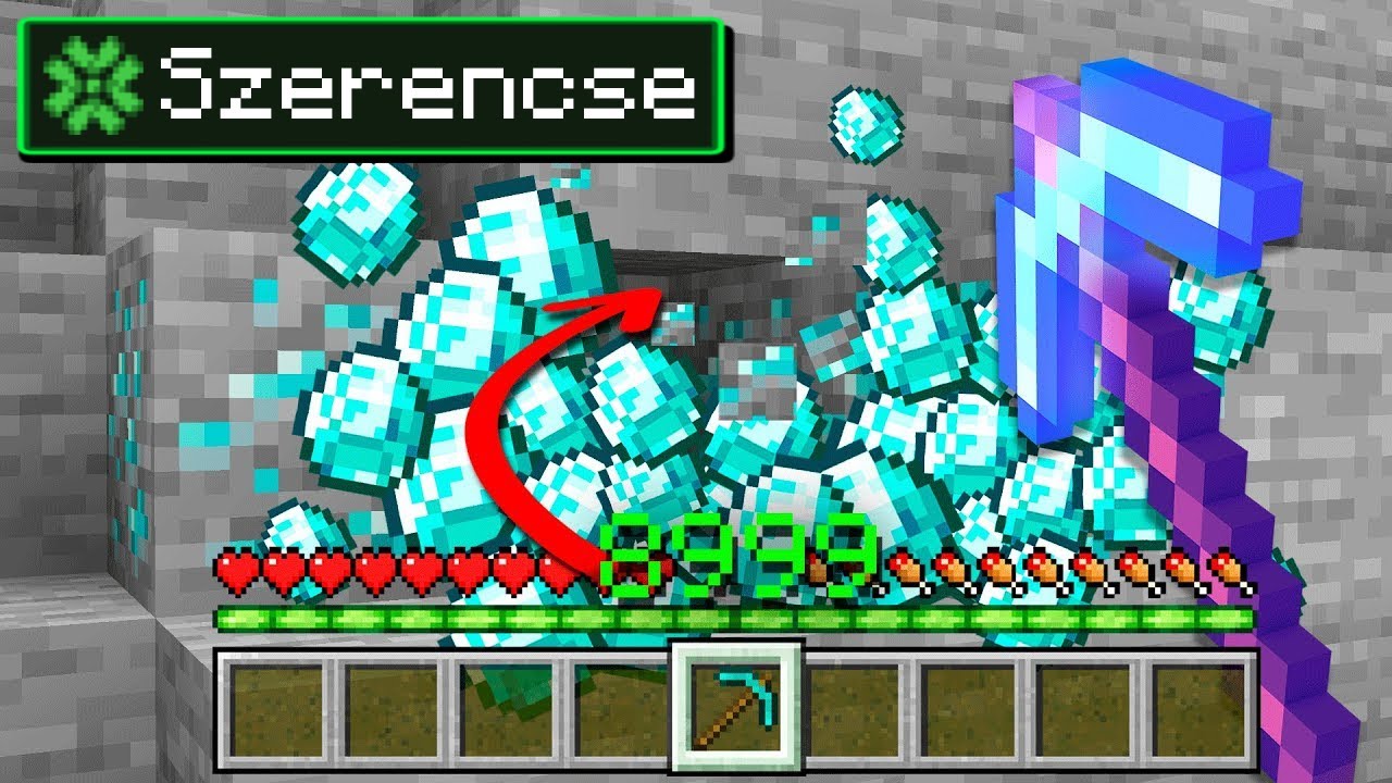 Minecraft, De Az XP SZINT = SZERENCS&Eacute;VEL🍀