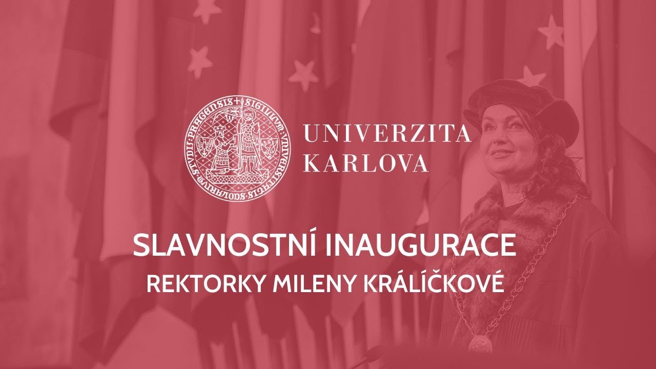 Slavnostní inaugurace rektorky Mileny Králíčkové