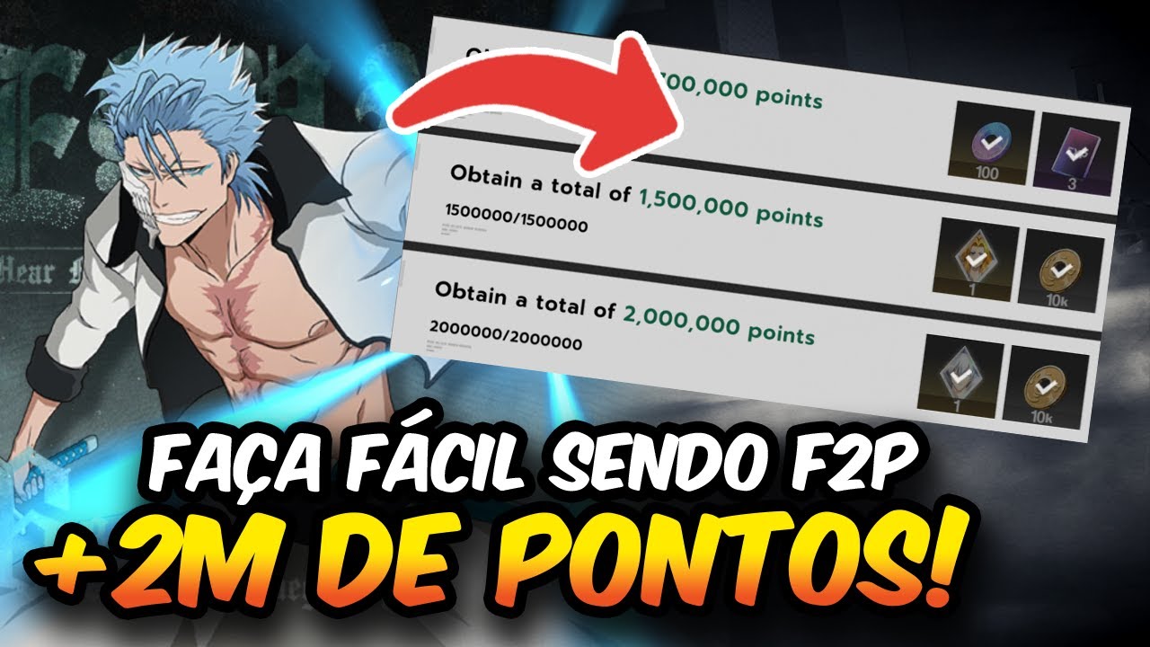 FAÇA 2 MILHÕES DE PONTOS SENDO F2P NO VOID AND DESTRUCTION! -   BLEACH Soul Resonance
