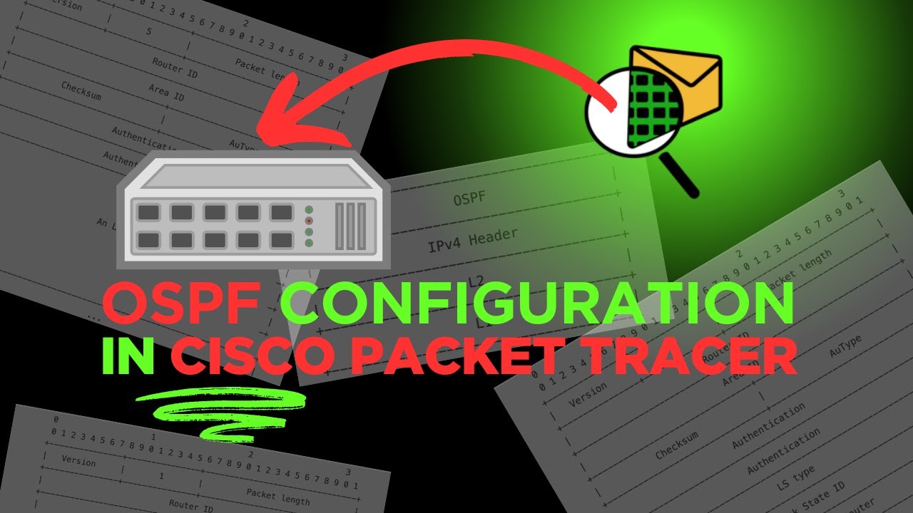 OSPF Configuration and Simulation in Cisco Packet Tracer | Step by step Guide for Beginners