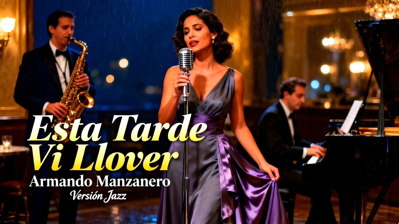 Esta Tarde Vi Llover – Armando Manzanero | Cover Bolero Jazz | Jazz Latino y Música Romántica