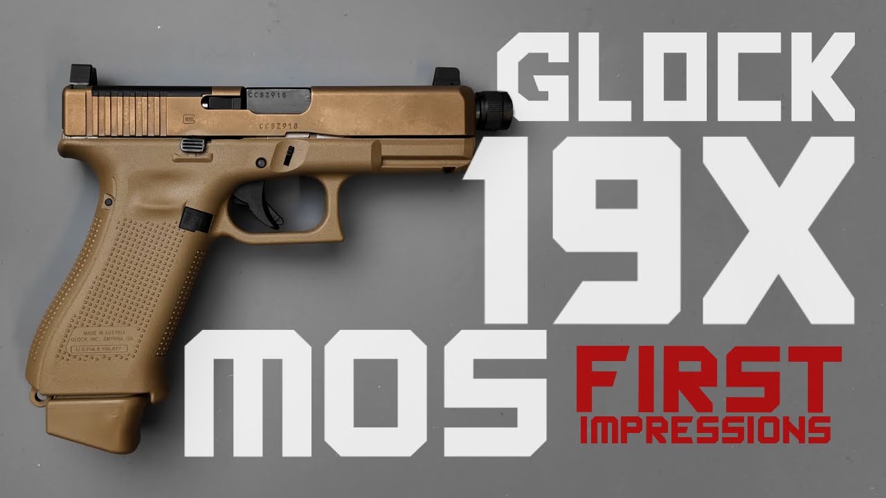 9mm GLOCK 19x MOS UNBOXING & FIRST IMPRESSIONS