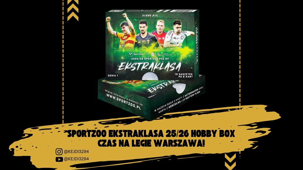 SPORTZOO EKSTRAKLASA 25/26 HOBBY BOX CZAS NA LEGIE WARSZAWA! #9
