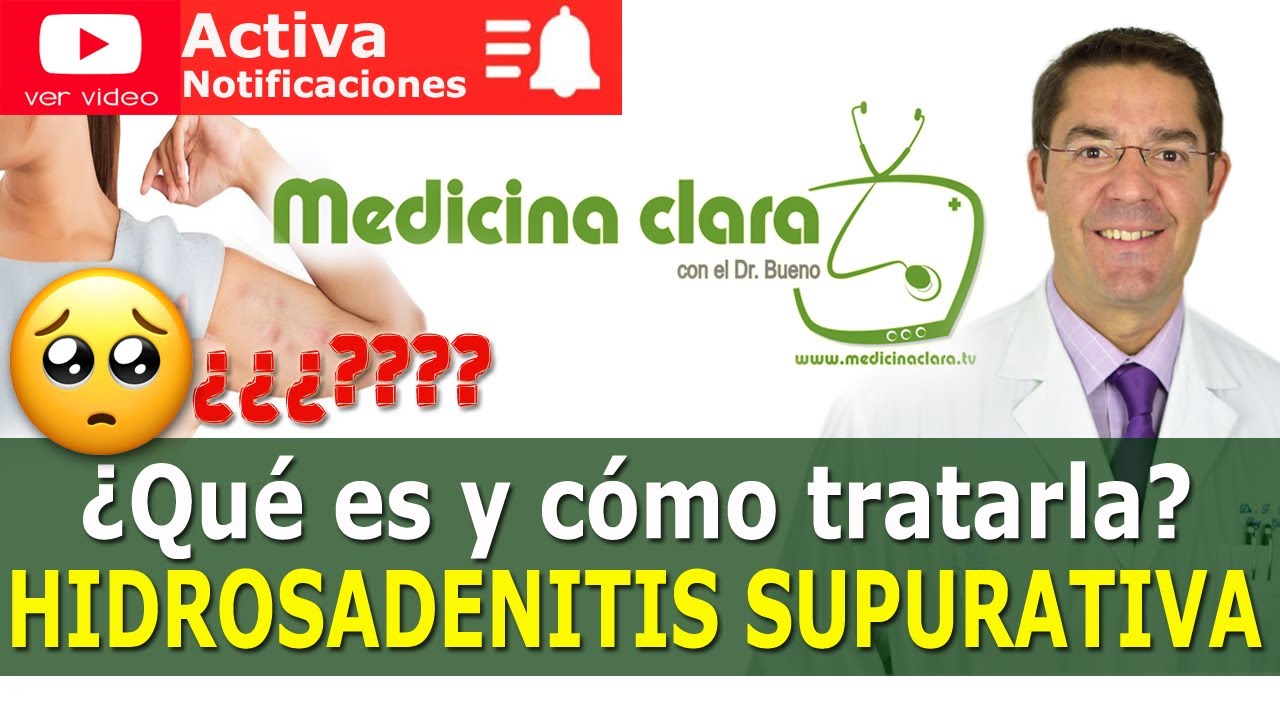 Hidrosadenitis supurativa 😱 1% tiene poblaci&oacute;n esta Enfermedad. Golondrinos  | Medicina Clara