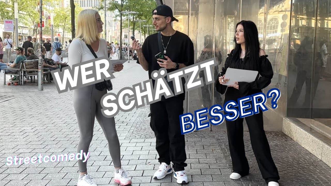 Wer schätzt Besser? Streetcomedy mit nettem Gewinn!