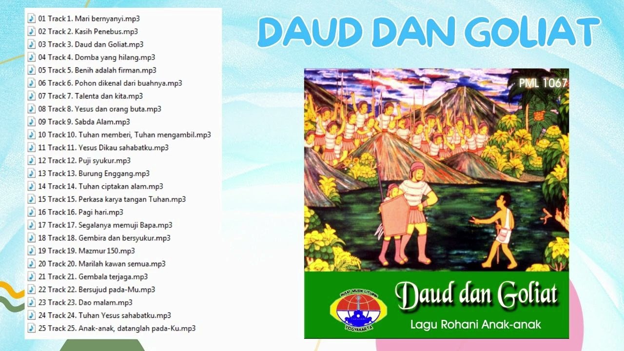 LAGU ANAK KATOLIK_ALBUM DAUD DAN GOLIAT